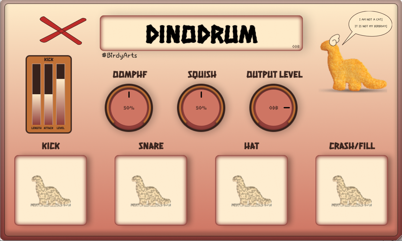 DinoDrum plugin interface